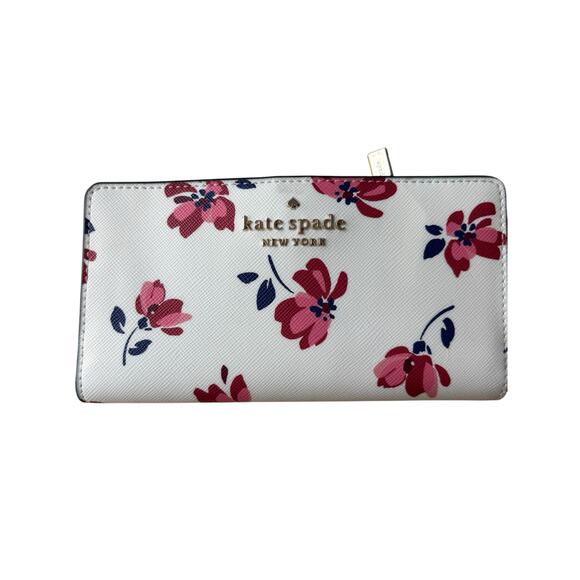 NWOT Kate Spade Floral Wallet - Picture 1 of 3